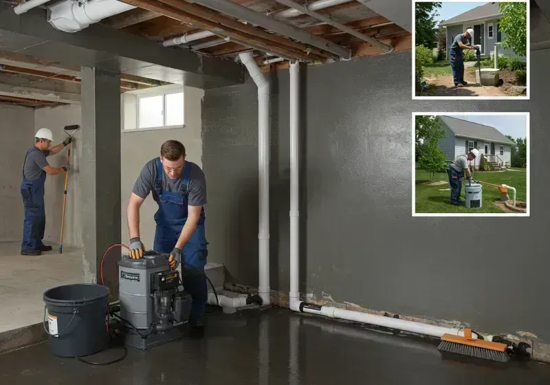 Basement Waterproofing and Flood Prevention process in Camp Swift, TX